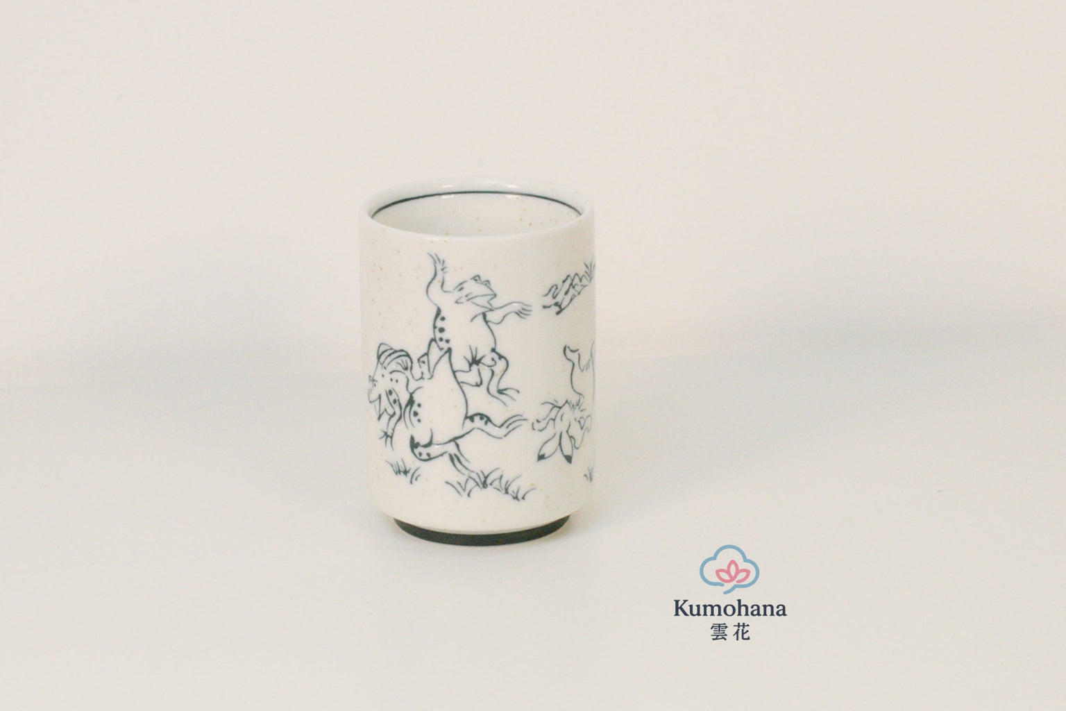 JAPANESE CERAMIC TEA CUP | CHOUJUGIGA | MINO WARE 美濃土産