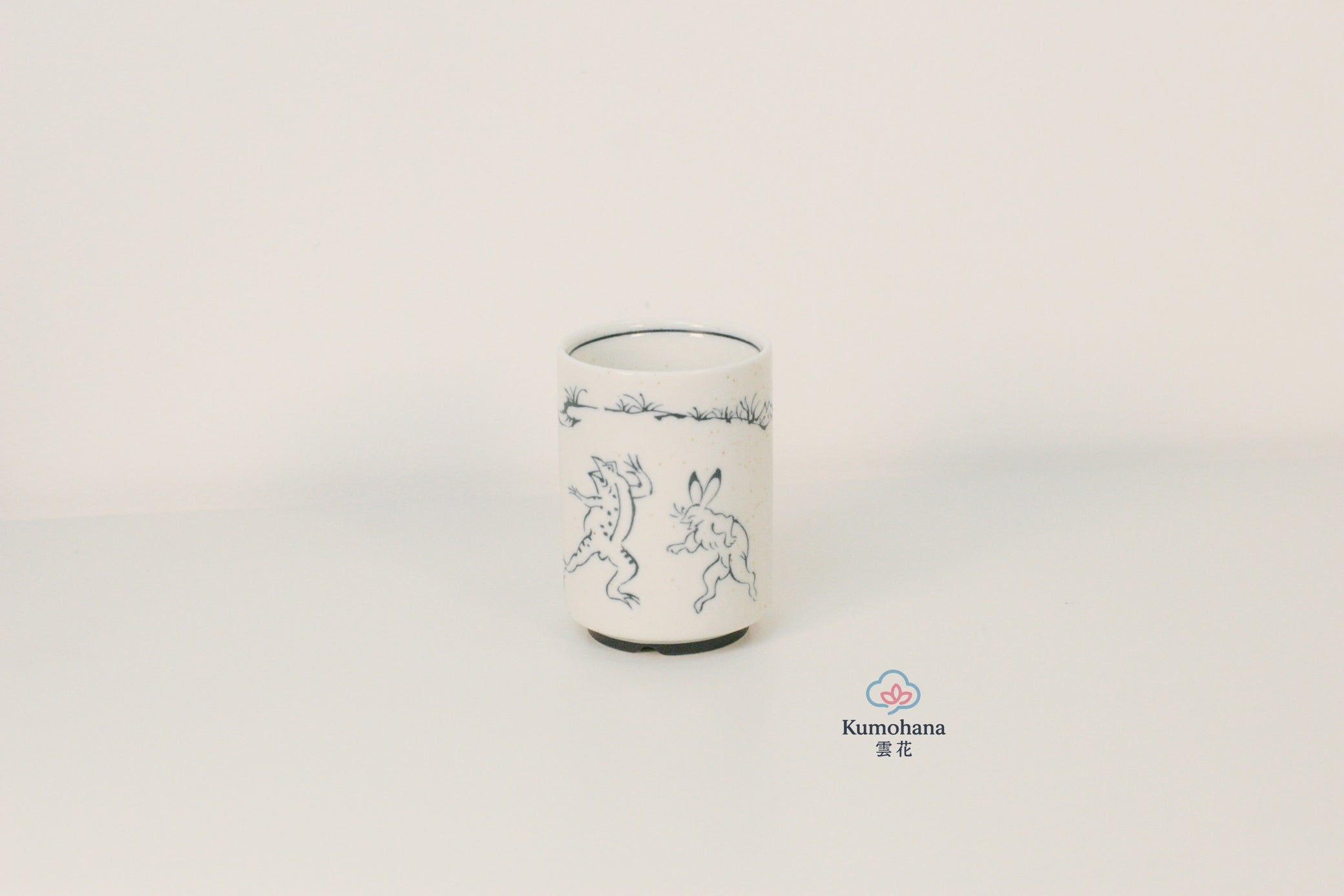 JAPANESE CERAMIC TEA CUP | CHOUJUGIGA | MINO WARE 美濃土産