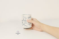 JAPANESE CERAMIC TEA CUP | CHOUJUGIGA | MINO WARE 美濃土産