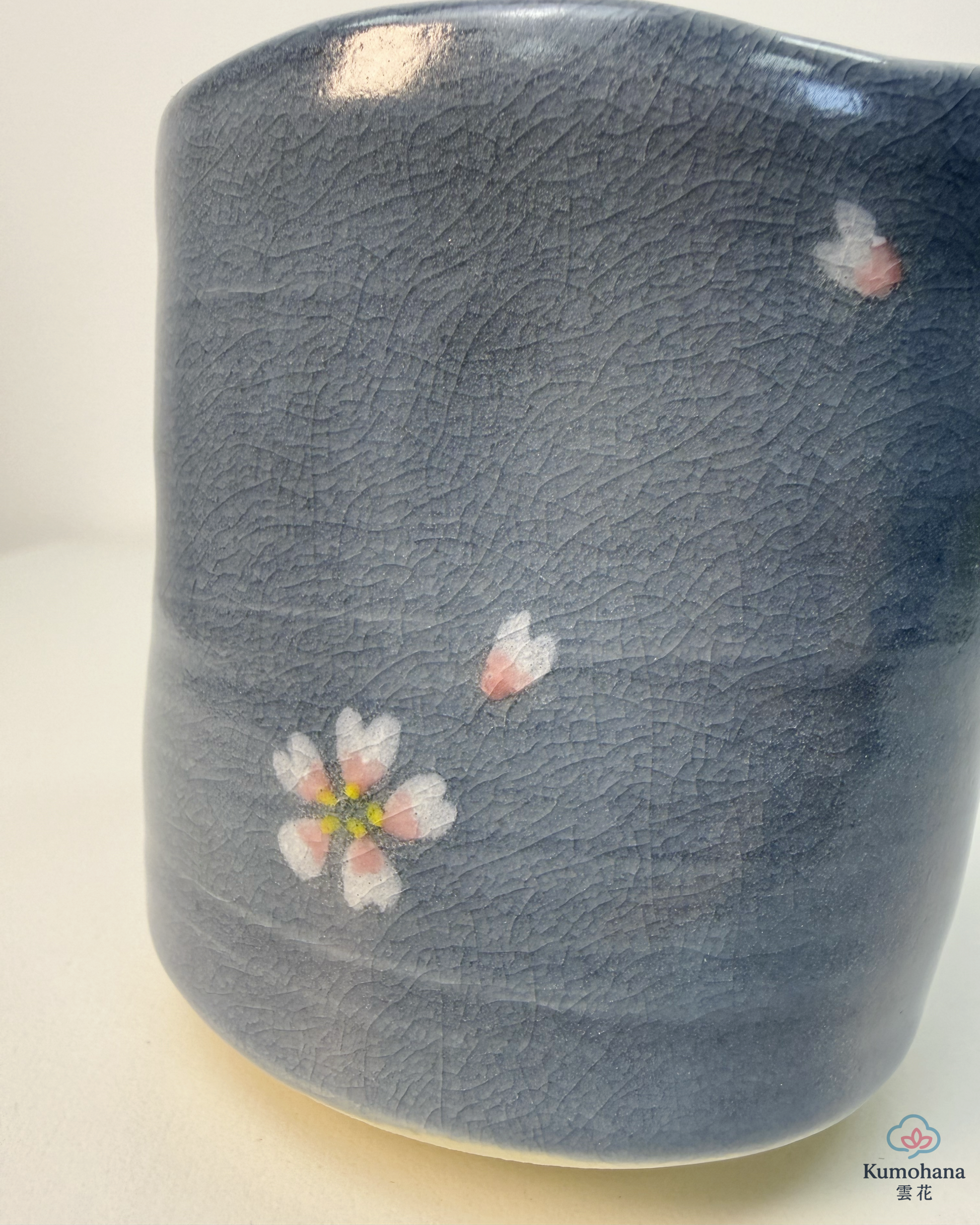 HANDMADE JAPANESE TEACUP | USUZUMI SAKURA | TOUSENGAMA 陶泉窯