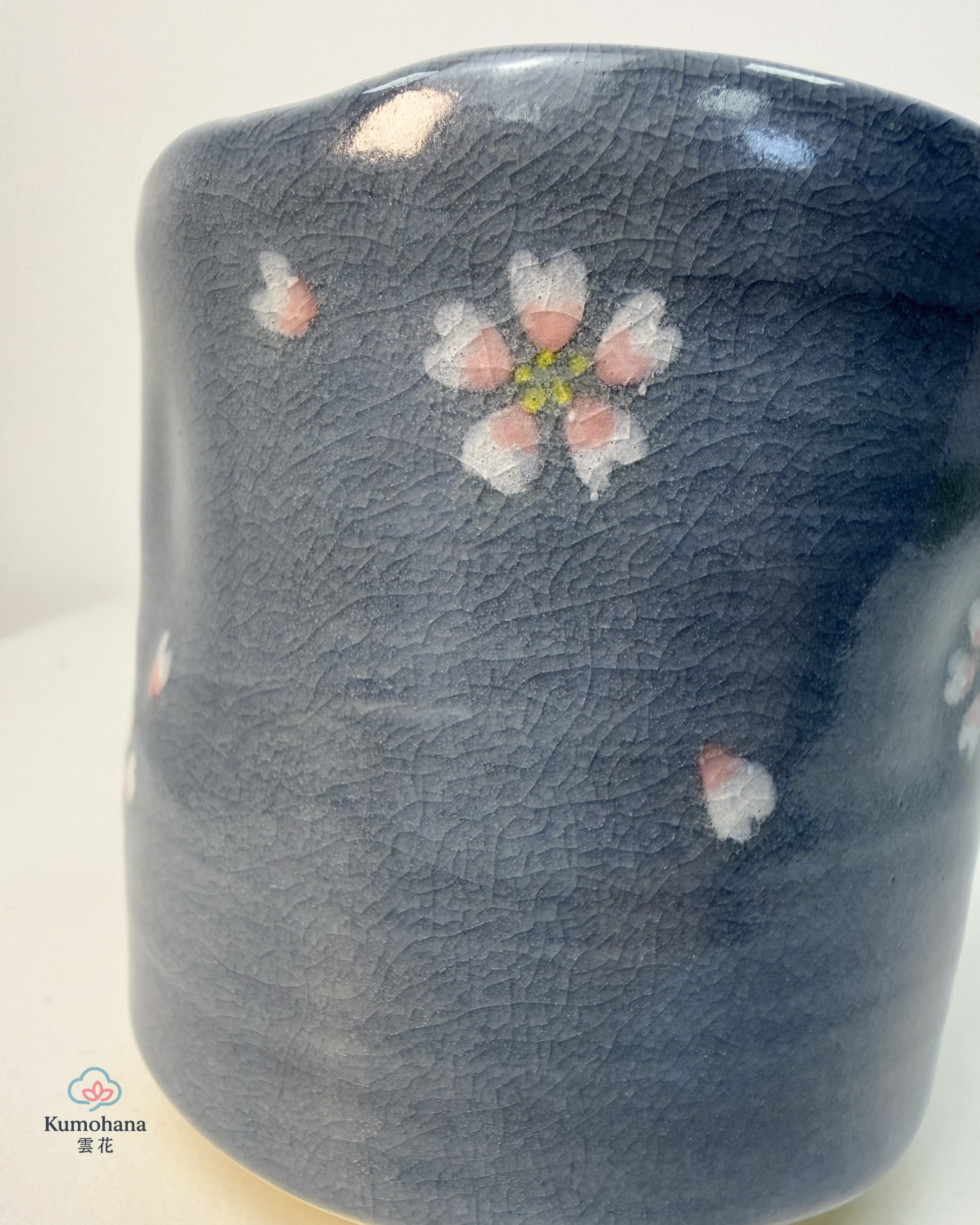 HANDMADE JAPANESE TEACUP | USUZUMI SAKURA | TOUSENGAMA 陶泉窯