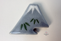 HANDMADE JAPANESE CHOPSTICK REST SET | MOUNT FUJI | TOUSENGAMA 陶泉窯