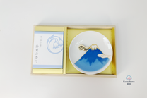 JAPANESE BLUE MOUNT FUJI INCENSE SET | LILY OF VALLEY | YOUYOUANG