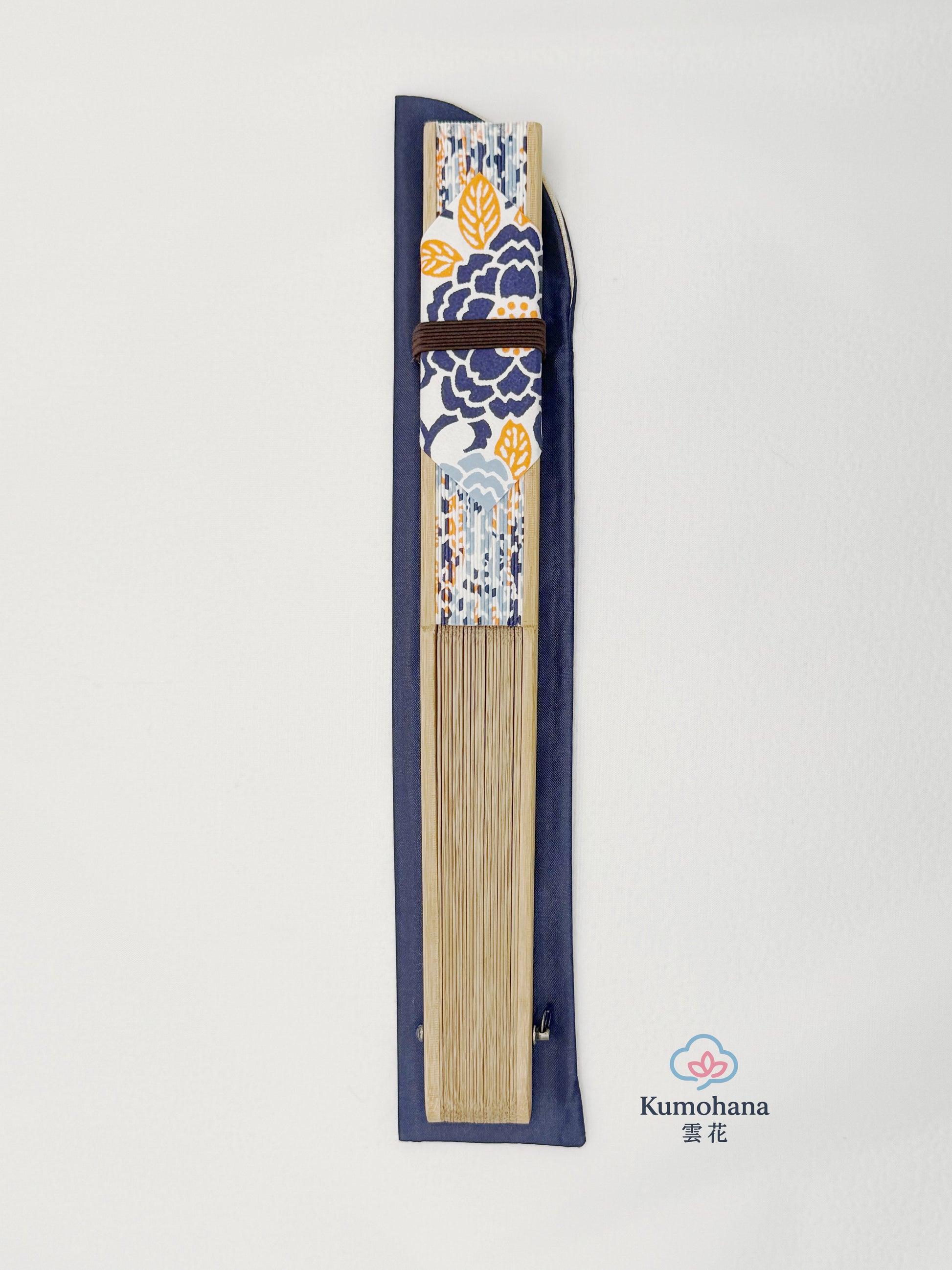 HAND-DYED YUZEN WASHI PAPER FOLDING FAN | TANIGUCHI SHOYUDO
