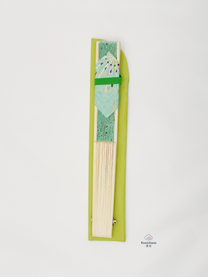 HAND-DYED YUZEN WASHI PAPER FOLDING FAN | TANIGUCHI SHOYUDO