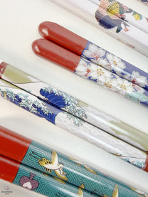 JAPANESE WAKASA LACQUER CHOPSTICKS | KUTANIYAKI TOUJUDOU