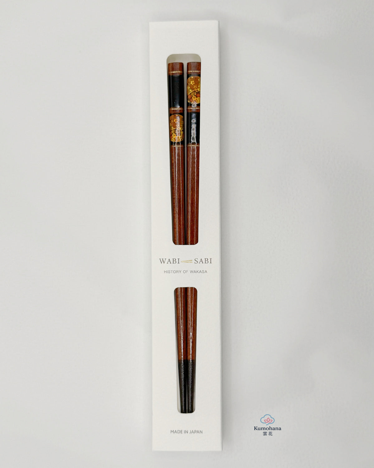 JAPANESE WAKASA LACQUER CHOPSTICKS | FROST MOON 22.5CM | TANAKAHASHI