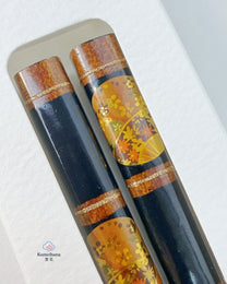 JAPANESE WAKASA LACQUER CHOPSTICKS | FROST MOON 22.5CM | TANAKAHASHI