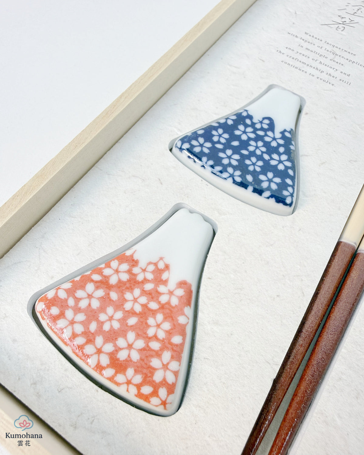 JAPANESE CHOPSTICK GIFT SET | FUJIMI CHERRY BLOSSOM | TAMURATOKI