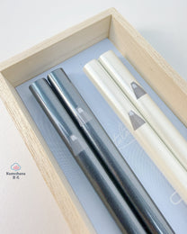 JAPANESE LACQUERED CHOPSTICK GIFT SET | MOUNT FUJI | TAMURATOKI