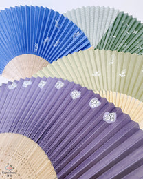 KOTOBA ASOBI LUCKY FOLDING FAN | TANIGUCHI SHOYUDO