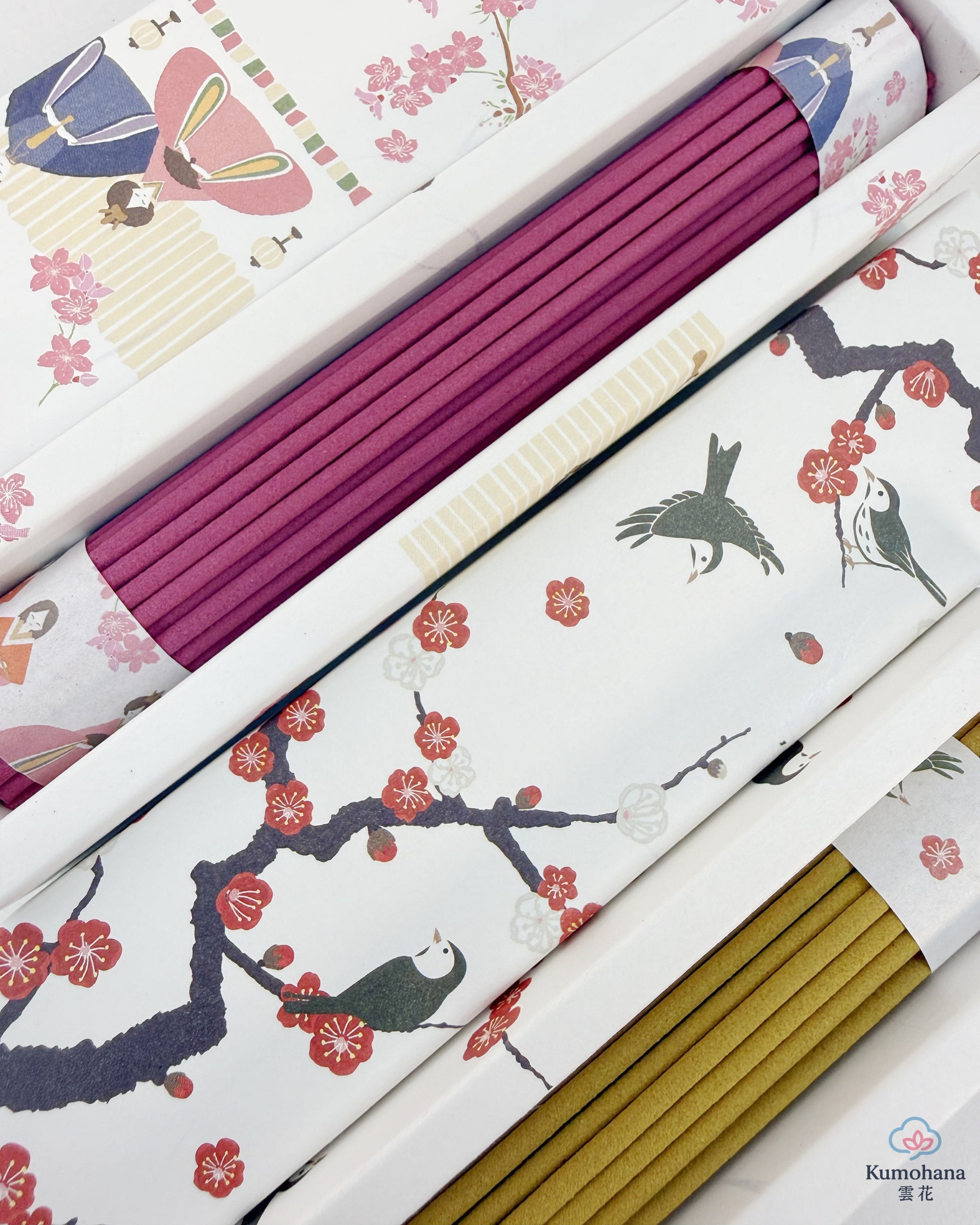 JAPANESE INCENSE STICKS | SEASONAL INCENSE COLLECTION | KOUSAIDO 香彩堂