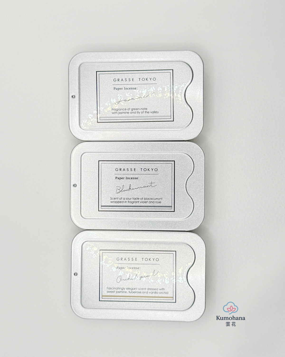 JAPANESE PAPER INCENSE | GRASSE TOKYO | PORTABLE FRAGRANCE
