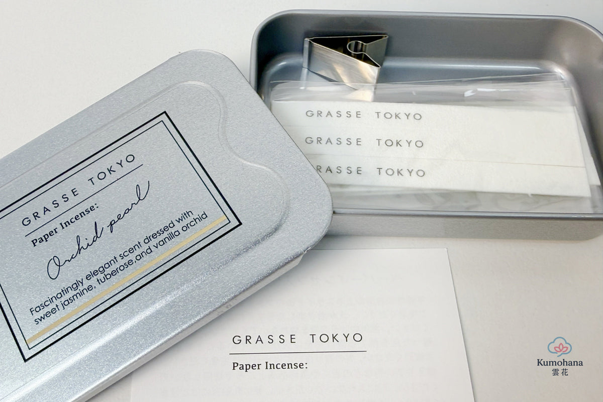 JAPANESE PAPER INCENSE | GRASSE TOKYO | PORTABLE FRAGRANCE