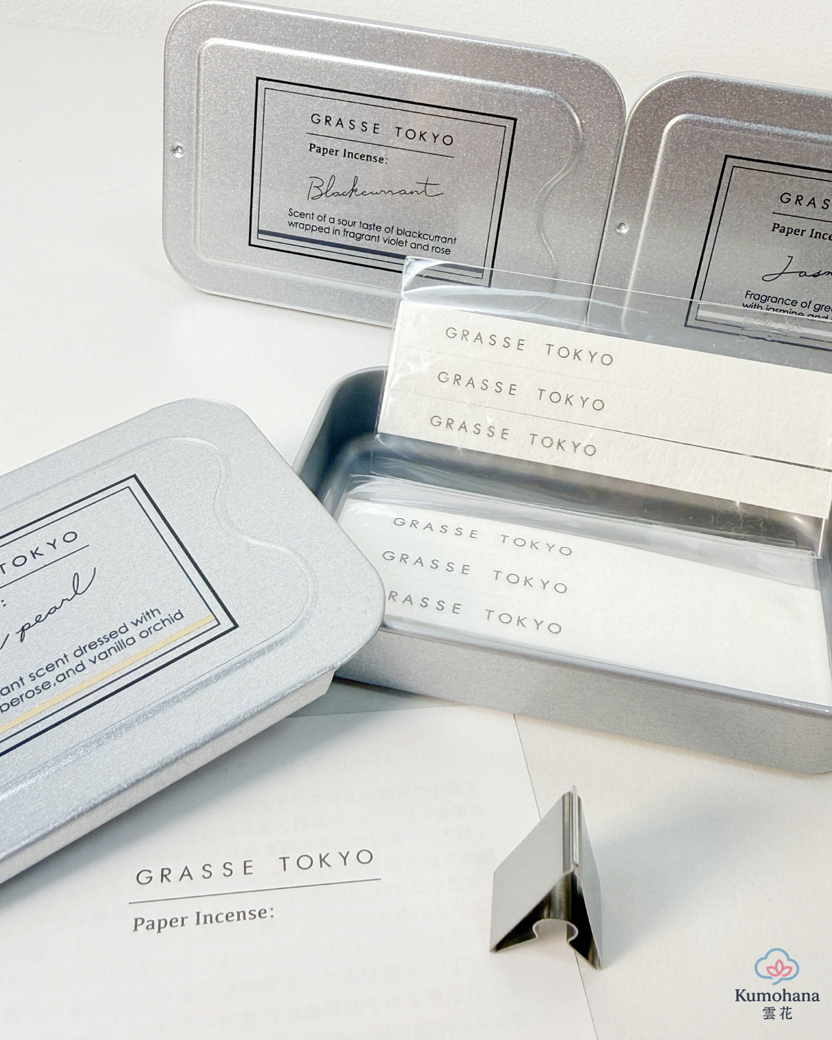 JAPANESE PAPER INCENSE | GRASSE TOKYO | PORTABLE FRAGRANCE