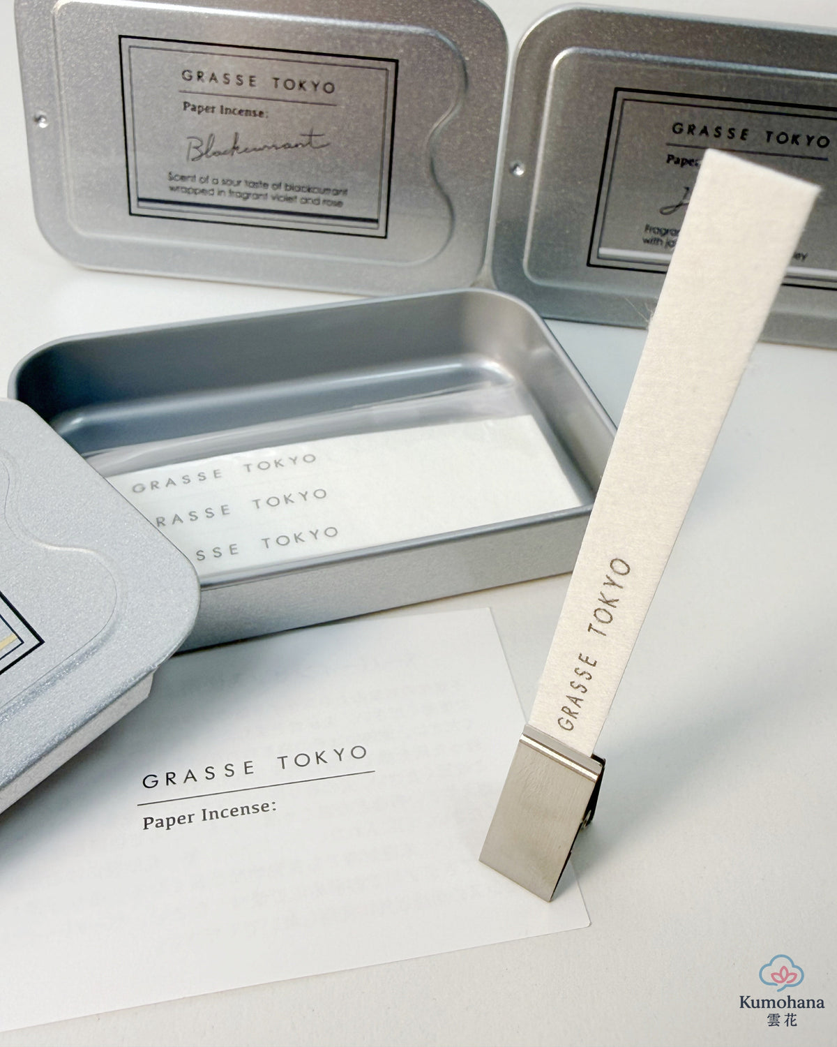 JAPANESE PAPER INCENSE | GRASSE TOKYO | PORTABLE FRAGRANCE