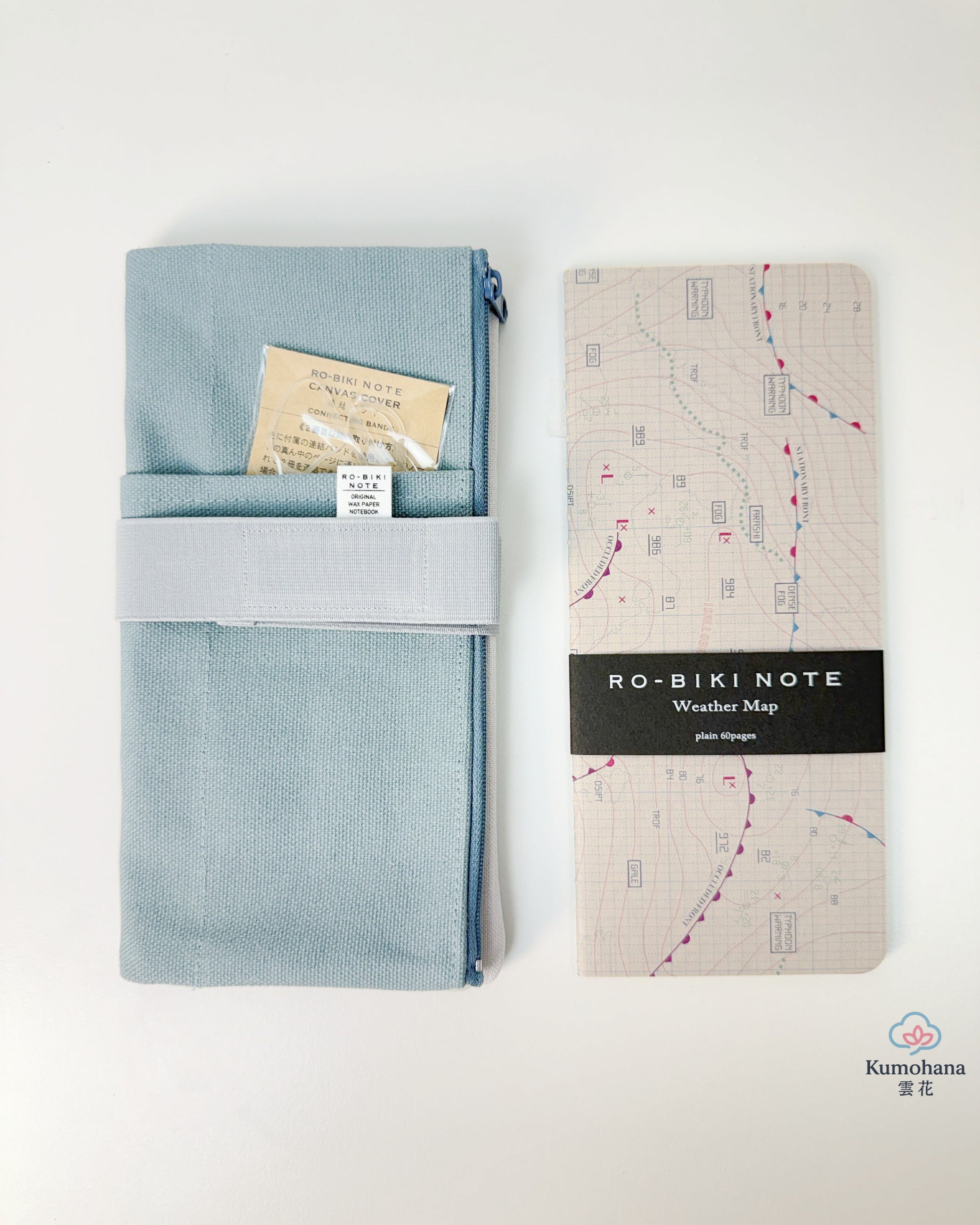 RO-BIKI NOTE CANVAS COVER | YAMAMOTO PAPER