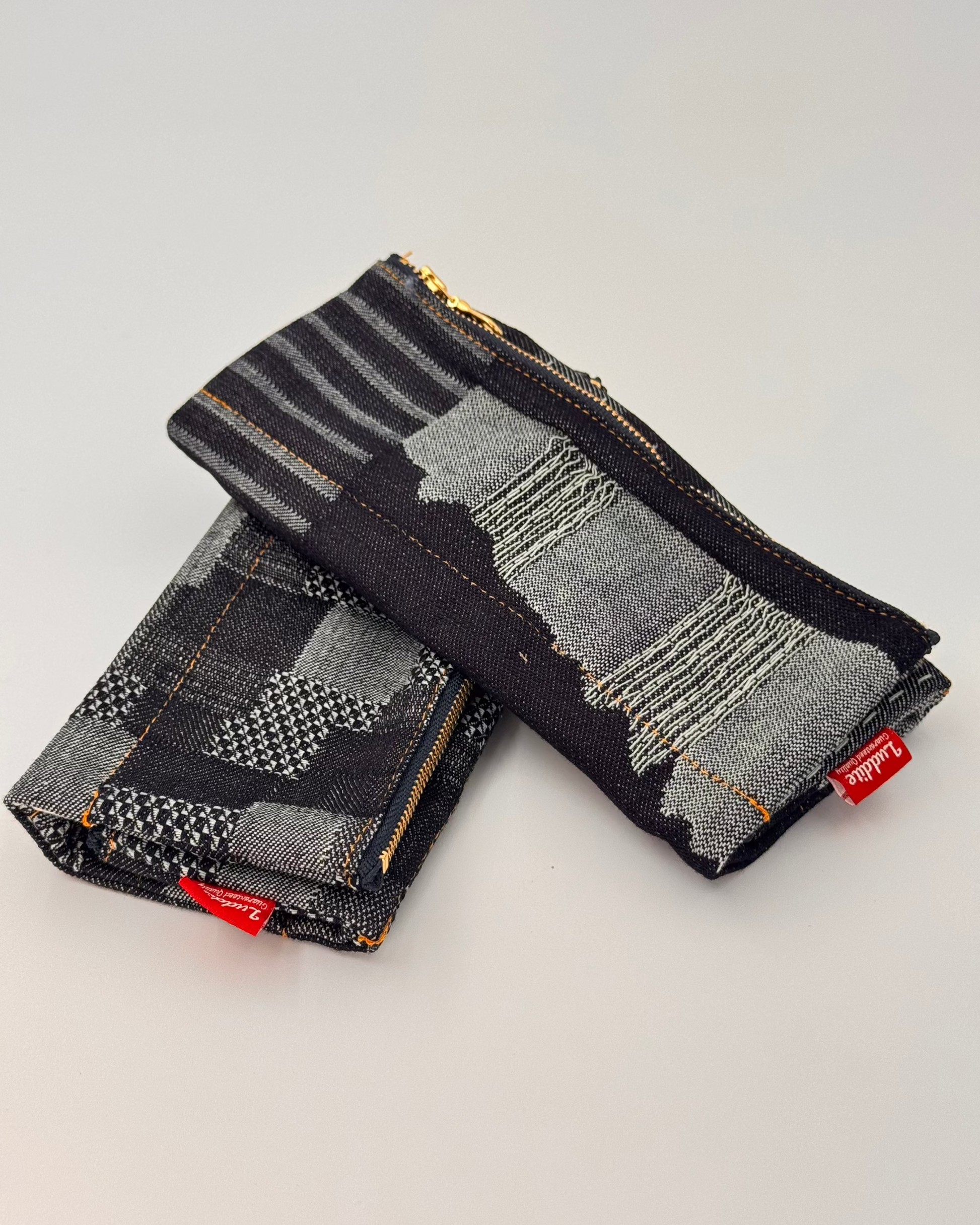 JAPANESE FLAP-STYLE OKAYAMA DENIM PEN CASE | LUDDITE