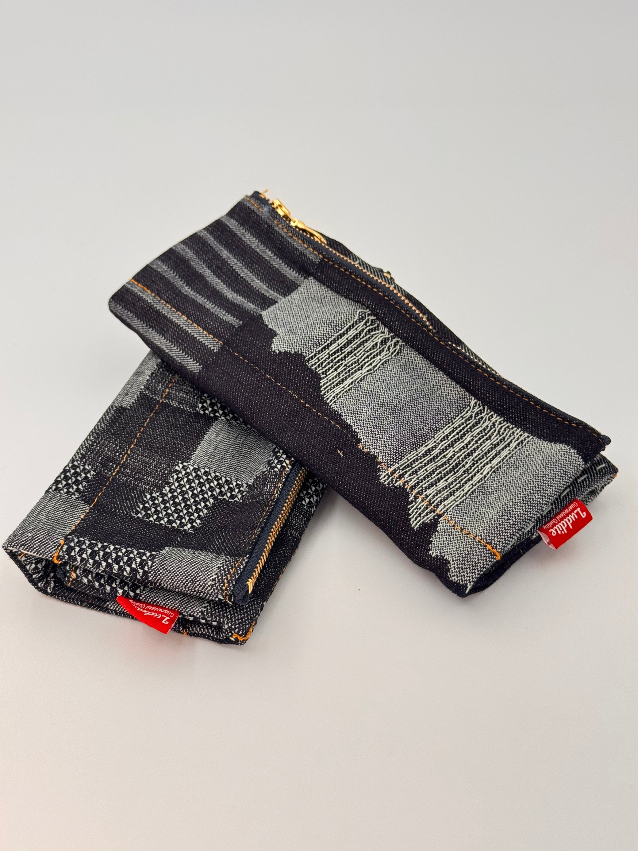 JAPANESE FLAP-STYLE OKAYAMA DENIM PEN CASE | LUDDITE