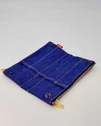 JAPANESE KURASHIKI CANVAS PEN CASE | LUDDITE