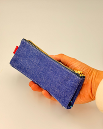 JAPANESE KURASHIKI CANVAS PEN CASE | LUDDITE