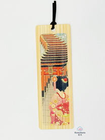 JAPANESE HINOKI WOOD BOOKMARK | MATSUMIKOUGEI