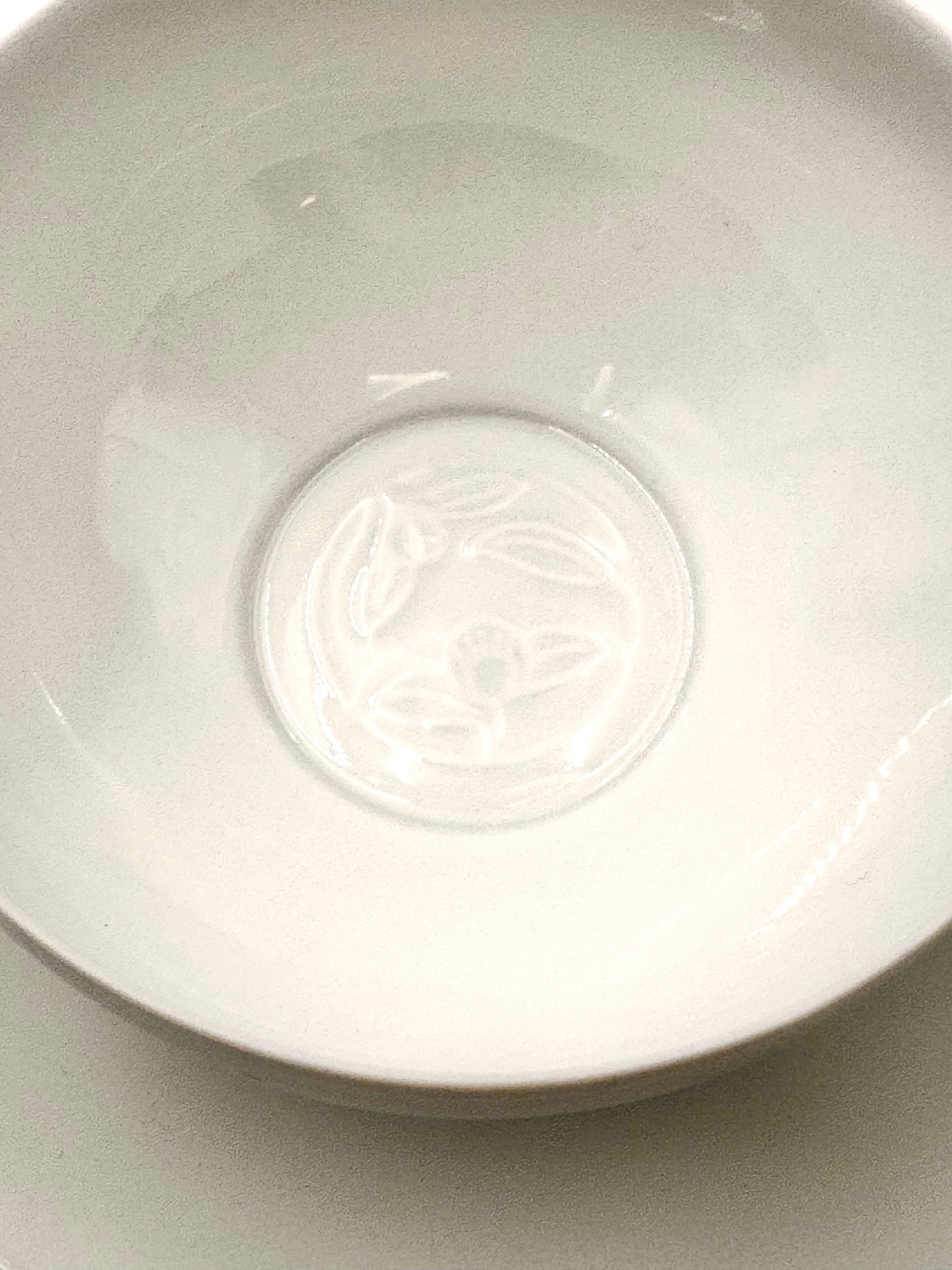 HANDMADE JAPANESE HAKURO TEACUP &amp; SAUCER | NISHIKAWA JAPAN