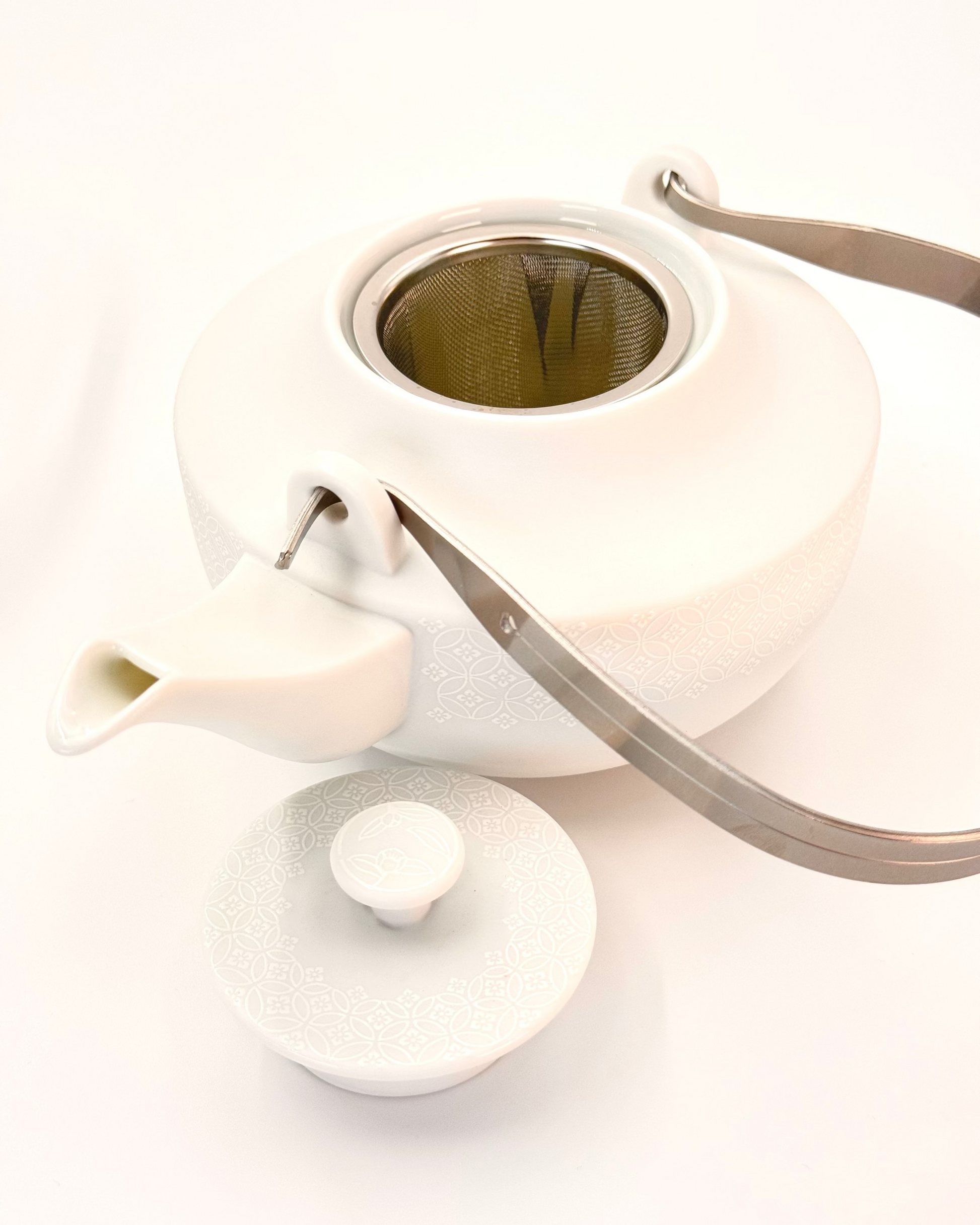 HANDMADE JAPANESE NAGIKA TEAPOT | NISHIKAWA JAPAN
