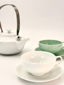 HANDMADE JAPANESE HAKURO TEAPOT | NISHIKAWA JAPAN