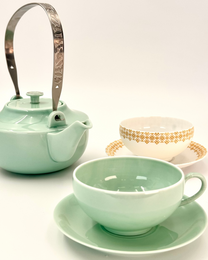 HANDMADE JAPANESE TENGE TEAPOT | NISHIKAWA JAPAN