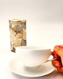HANDMADE JAPANESE NAGIKA TEACUP &amp; SAUCER | NISHIKAWA JAPAN