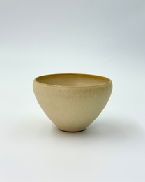 HANDMADE LARGE JAPANESE GUINOMI SAKE CUP |TOHKEN-GAMA 陶謙窯