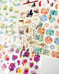 JAPANESE DECORATIVE STICKERS | ASSORTED DESIGNS | NB