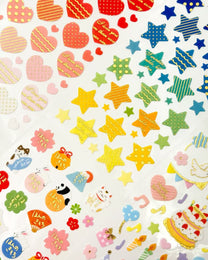 JAPANESE GOLD FOIL OCCASION STICKERS NON-WOVEN COLLECTION | NB