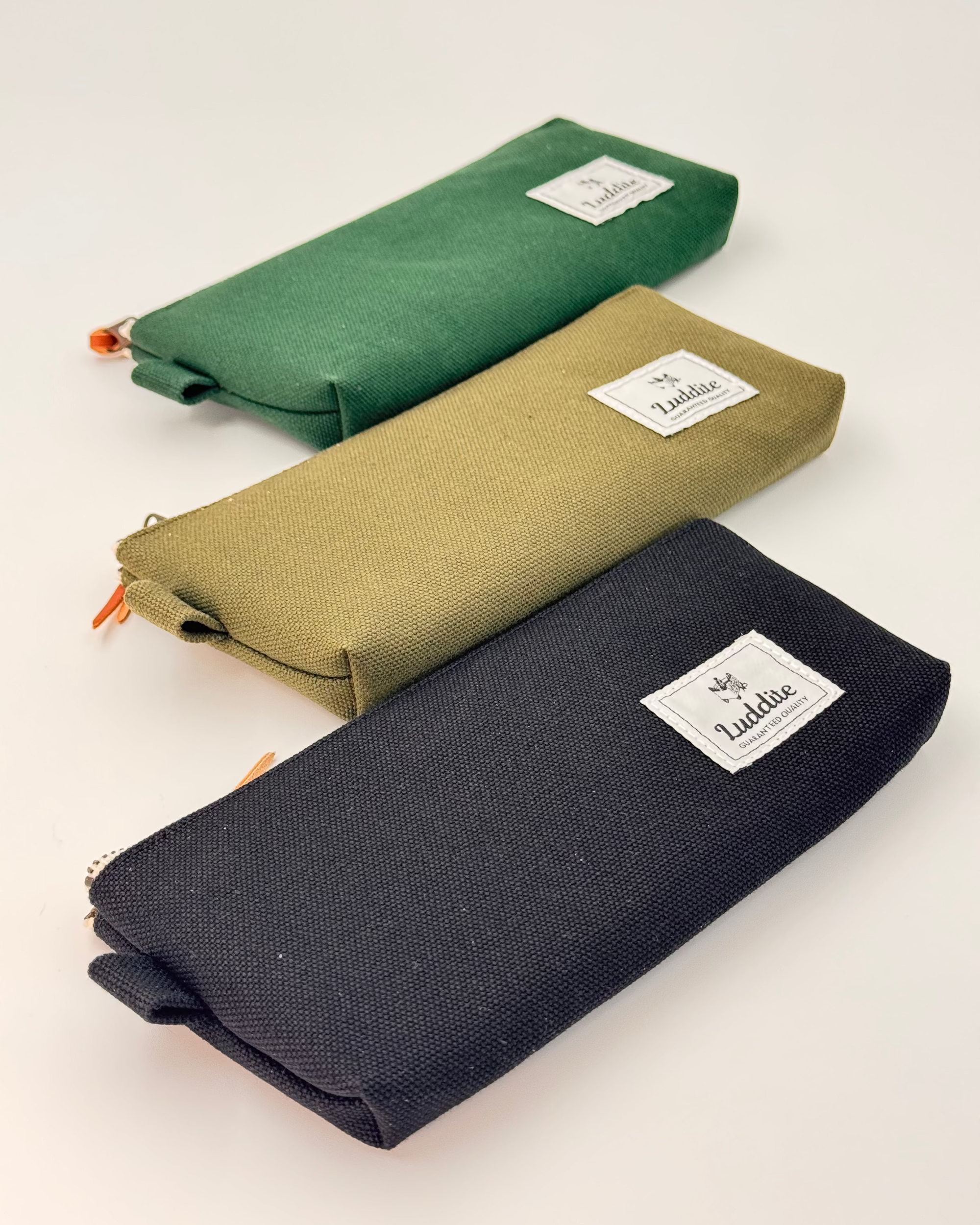 JAPANESE KURASHIKI CANVAS OKAYAMA DENIM PEN CASE | LUDDITE