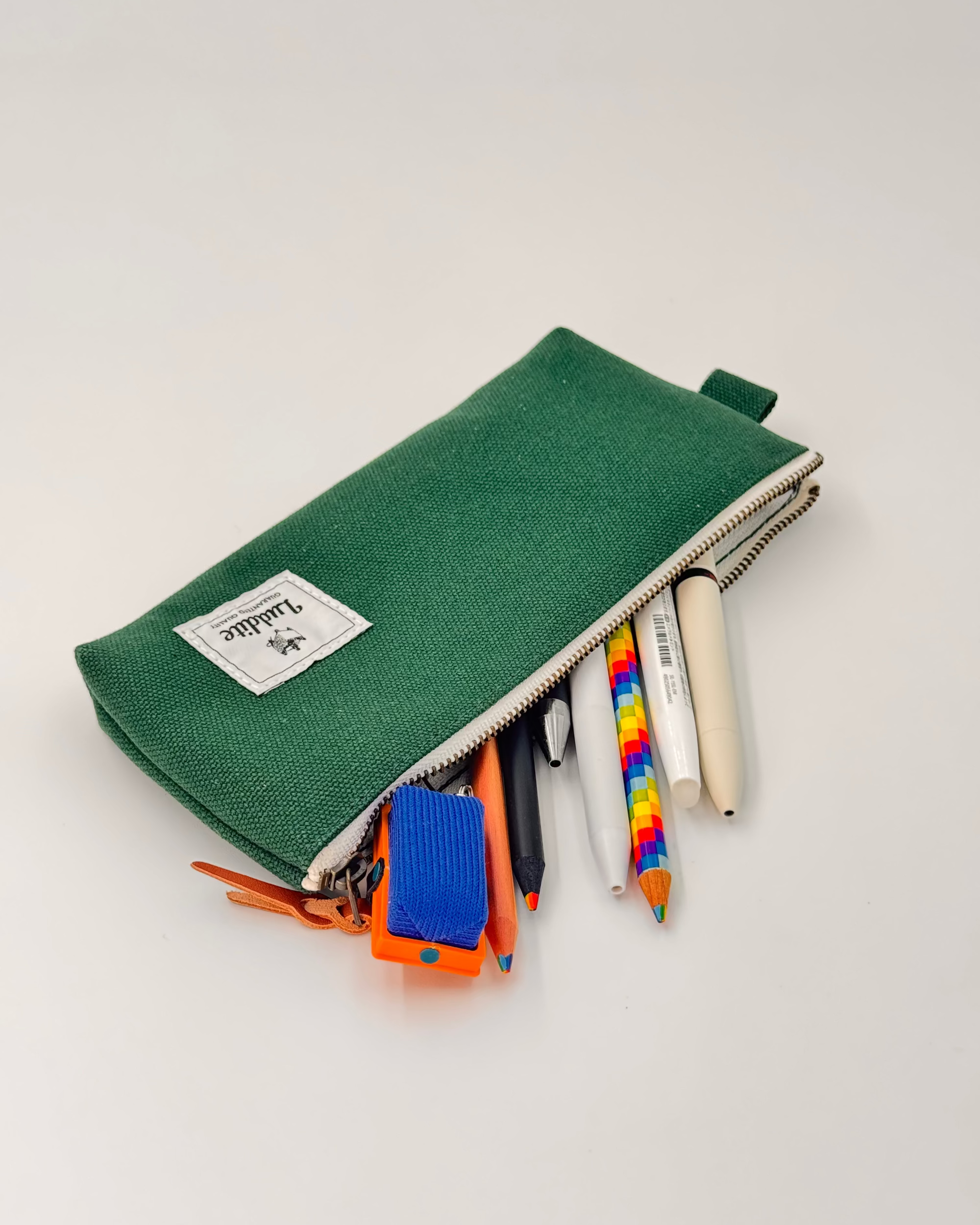 JAPANESE KURASHIKI CANVAS OKAYAMA DENIM PEN CASE | LUDDITE
