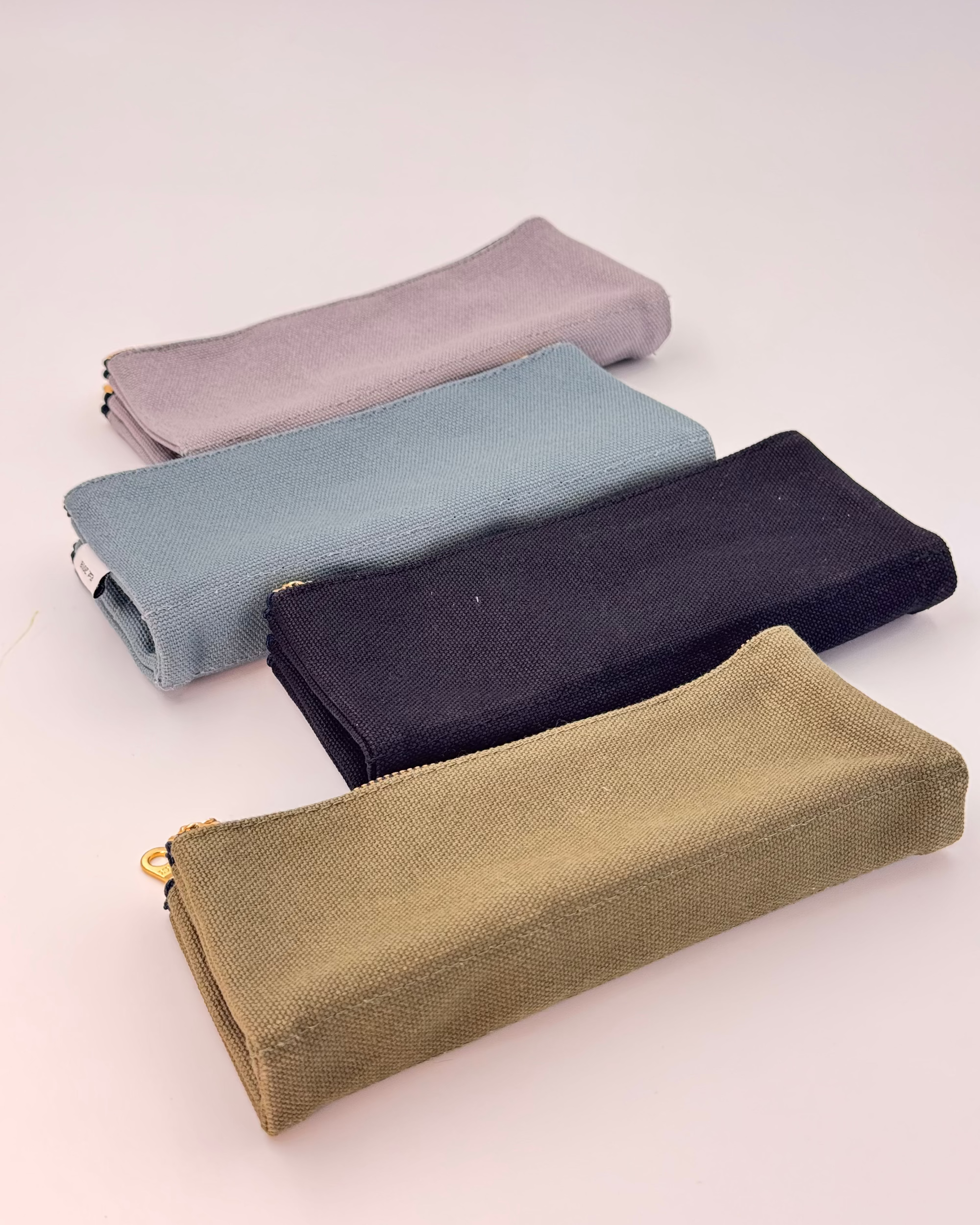JAPANESE KURASHIKI CANVAS PEN CASE | LUDDITE