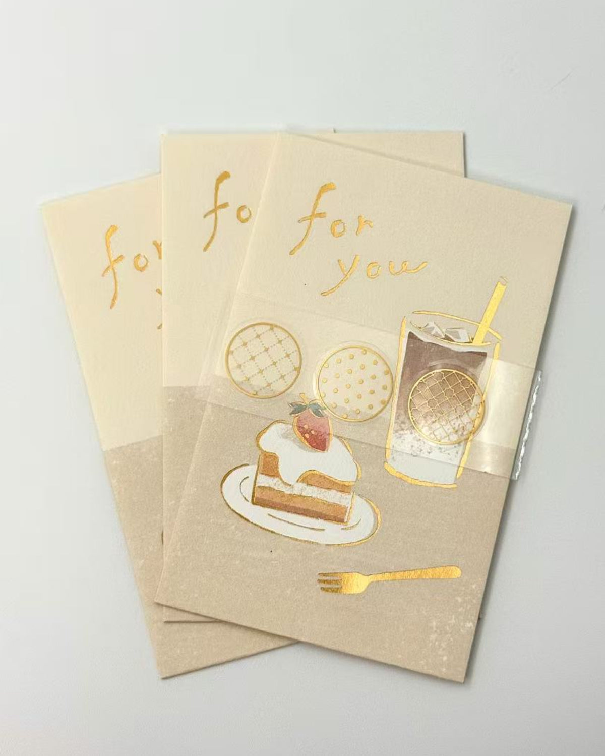 JAPANESE POCHIBUKURO GIFT ENVELOPES WITH GOLD FOIL SEALS – 2 DESIGNS | NB