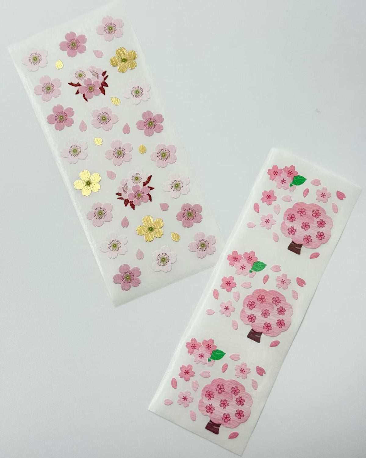 JAPANESE SAKURA WASHI STICKERS | CHERRY BLOSSOM COLLECTION | OKUYAMA