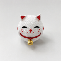 JAPANESE MANEKI NEKO ROLY-POLY ORNAMENT | PARER