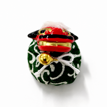 JAPANESE OTEDAMA SHISHI ORNAMENT | GREEN | PARER