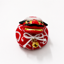 JAPANESE OTEDAMA SHISHI ORNAMENT | RED | PARER