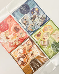 MATTARI ANIMALS | VINTAGE WASHI FLAKE STICKERS | NB