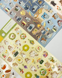 MINI ANIMAL STORY STICKERS | EVERYDAY MOMENTS | NB