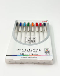 MITSUBISHI UNI-BALL ONE GEL PENS | 0.38mm FINE POINT | MDS