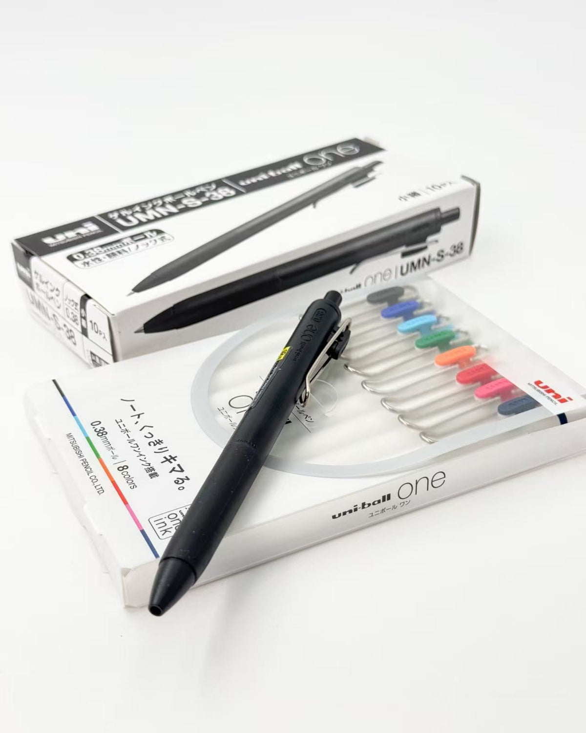 MITSUBISHI UNI-BALL ONE GEL PENS | 0.38mm FINE POINT | MDS