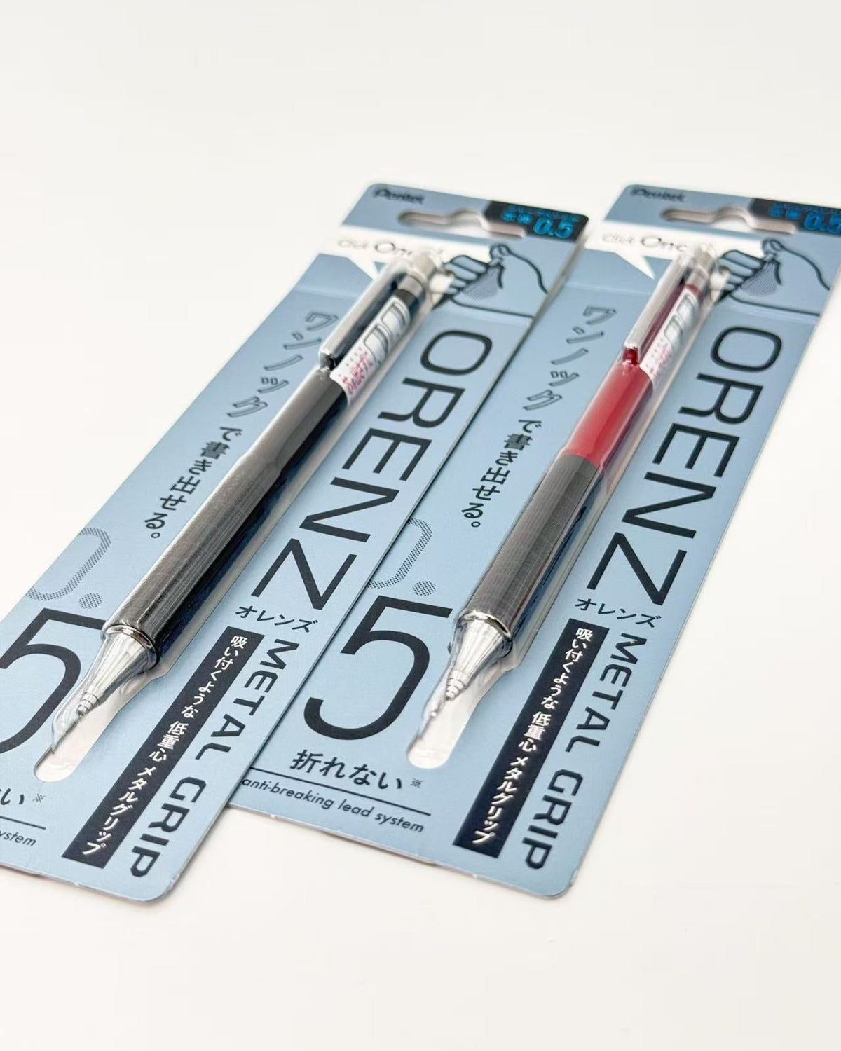 PENTEL ORENZ METAL GRIP | 0.5mm ANTI-BREAK MECHANICAL PENCIL