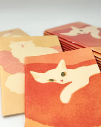 RYURYU MULA | JAPANESE CAT ILLUSTRATION A5 NOTEBOOKS | MDS