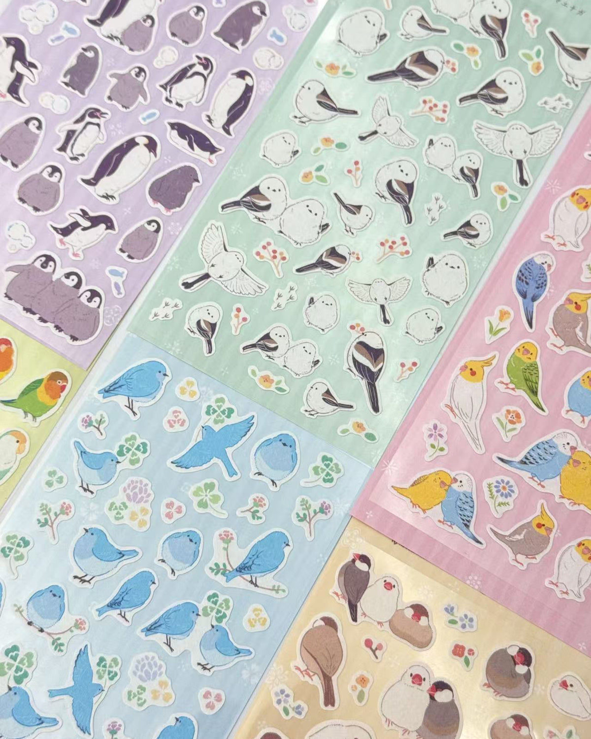 SAEZURI JAPANESE BIRD STICKERS | NB