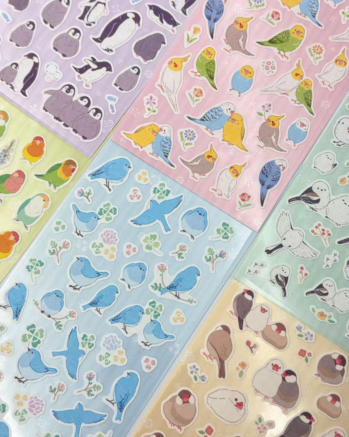 SAEZURI JAPANESE BIRD STICKERS | NB